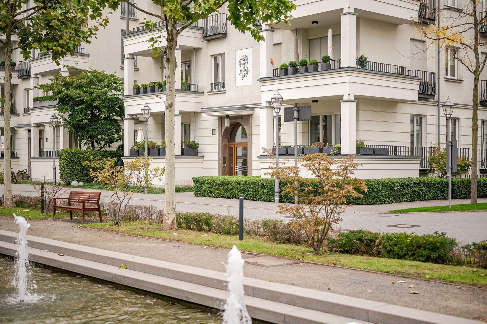 Wasserspiel im Quartier